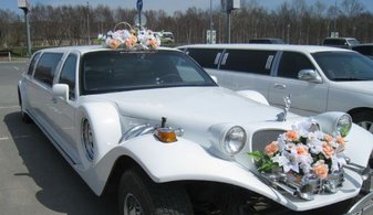 Свадебный лимузин Lincoln Continental № Л4487, белый