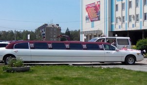 Лимузин на свадьбу В4506