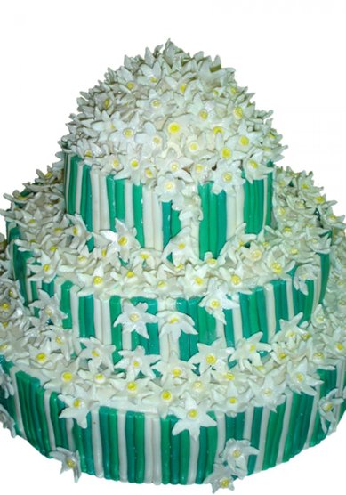 Торт на свадьбу Г53505 - Кондитерский дом Галерея вкуса