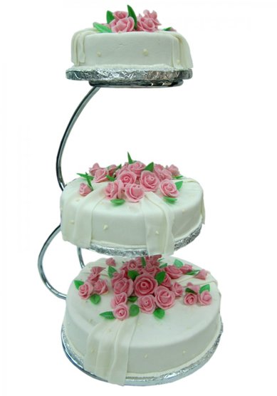 Свадебный торт Г53506 - Кондитерский дом Галерея вкуса