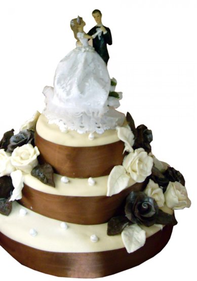 Торт на свадьбу Г53507 - Кондитерский дом Галерея вкуса