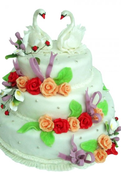 Свадебный торт Г53510 - Кондитерский дом Галерея вкуса
