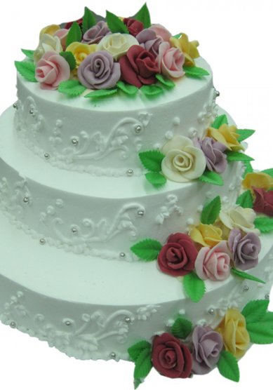 Торт на свадьбу Г53511 - Кондитерский дом Галерея вкуса
