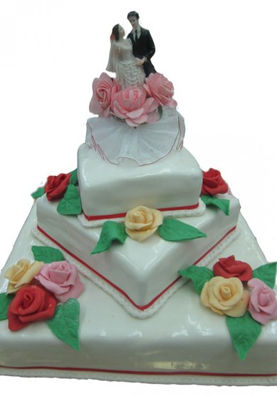 Торт на свадьбу Г53513 - Кондитерский дом Галерея вкуса
