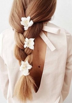 Cвадебная прическа Т19154 