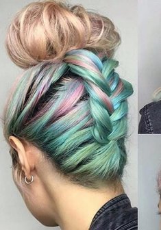 Cвадебная прическа Т19213 с собранными волосами