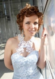 Cвадебная прическа Т19224 с собранными волосами