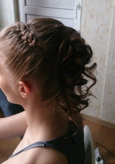 Свадебная прическа Т19229 - Студия парикмахерского исскуства Тандем красоты