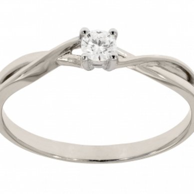 Помолвочное кольцо З6055 - Ювелирный салон Золотые купола