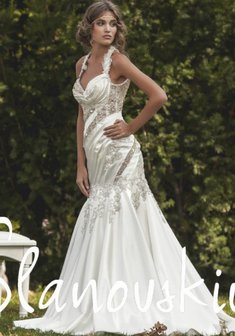 Свадебное платье S41816. Силуэт Русалка (Рыбка), длинное со шлейфом.