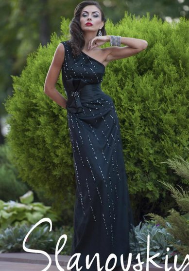 Вечернее платье S41824 - Свадебный салон SLANOVSKIY