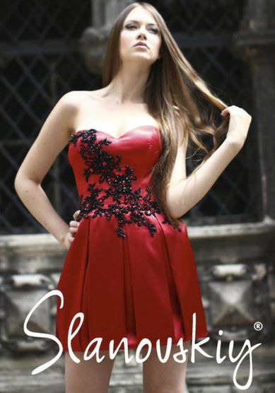 Вечернее платье S41828 - Свадебный салон SLANOVSKIY