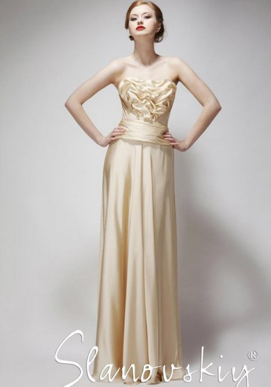 Вечернее платье S41834 - Свадебный салон SLANOVSKIY