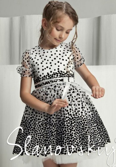 Детское платье S41844 - Свадебный салон SLANOVSKIY