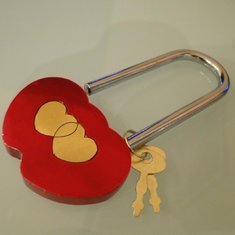 Свадебный замочек С54307