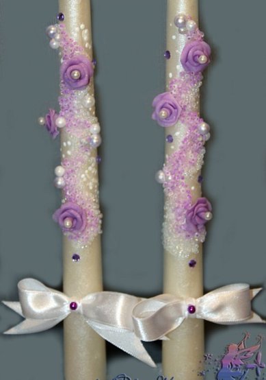 Свечи С53937 - Аксессуары ручной работы Свадебные мелочи